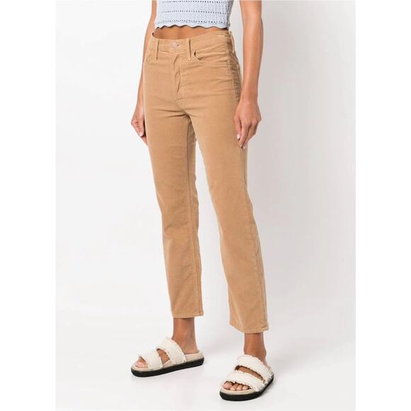 MOTHER Pants - Mother Tomcat Corduroys Size 29 Hopscotch Cafe Spice Tan Ankle Jeans Pant Casual
